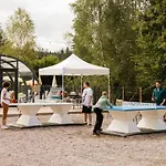 营地 Mobil Moderne Avec Terrasse Pour 4 Personnes - Api-1-52-468 *