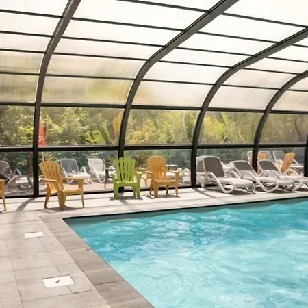 Mobil Moderne Avec Terrasse Pour 4 Personnes - Api-1-52-468 Camping