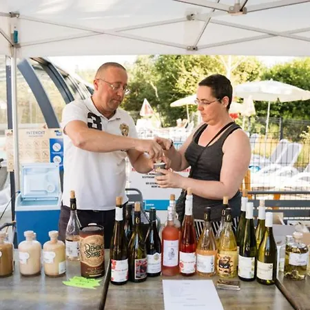 Mobil Moderne Avec Terrasse Pour 4 Personnes - Api-1-52-468 Camping Granges-Aumontzey