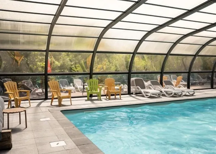 Mobil Moderne Avec Terrasse Pour 4 Personnes - Api-1-52-468 Campsite