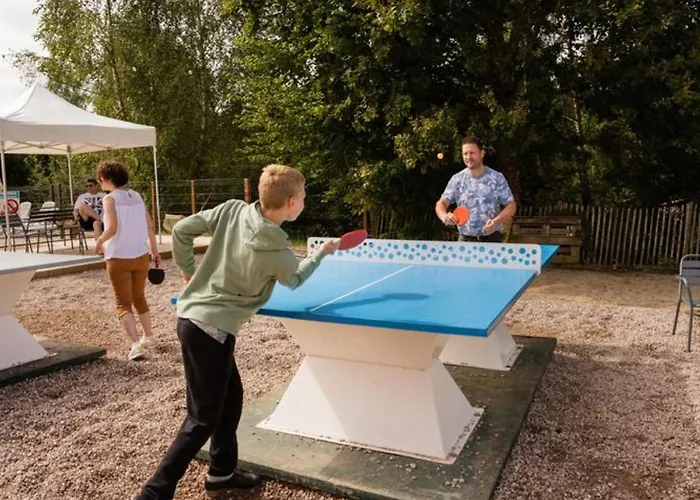 Mobil Moderne Avec Terrasse Pour 4 Personnes - Api-1-52-468 Camping *