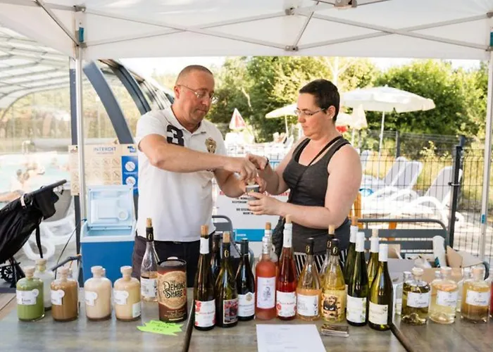 Mobil Moderne Avec Terrasse Pour 4 Personnes - Api-1-52-468 Camping Granges-Aumontzey